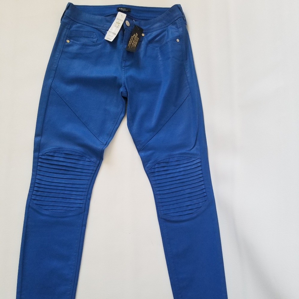 Bebe womens moto jeans